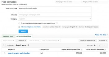 Optimization Requires More than Good Keywords