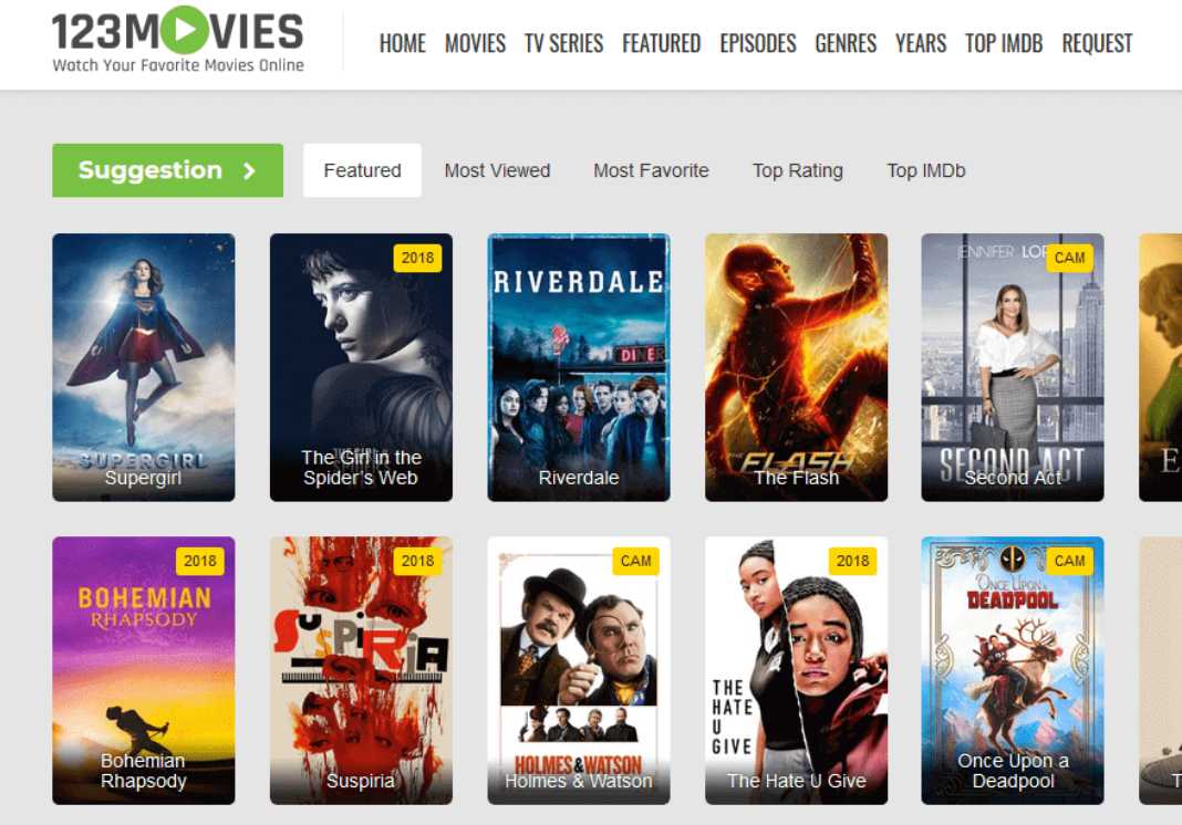 The 123 movies new arrivals