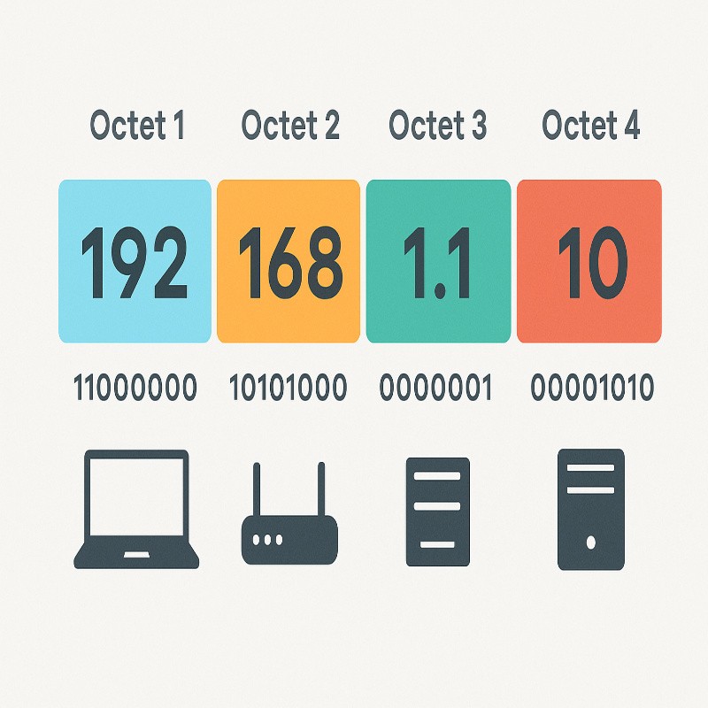 IPv4 address structure