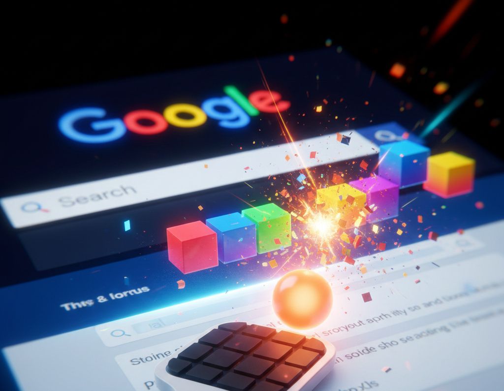 Google Block Breaker