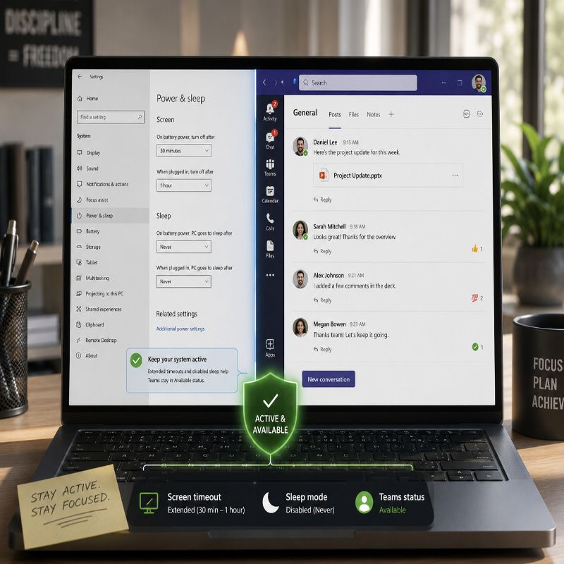 How to Keep Teams Status Green